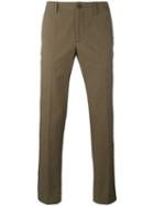Maison Margiela Chino Trousers, Men's, Size: 52, Brown, Cotton