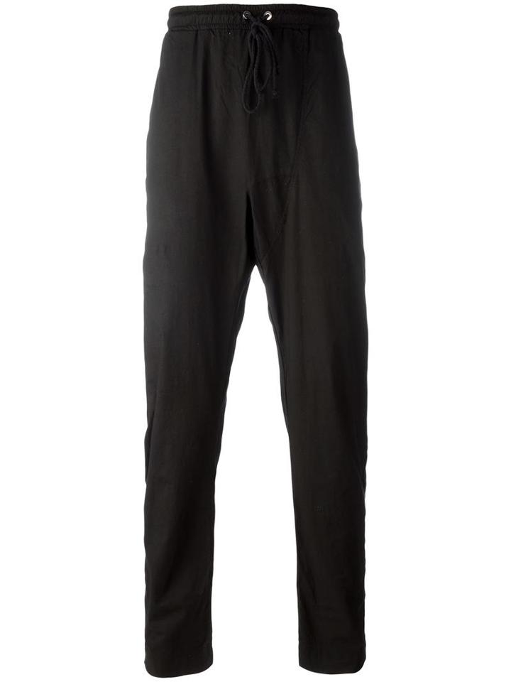 Lost & Found Rooms Loose Fit Pants, Men's, Size: Large, Black, Cotton/spandex/elastane