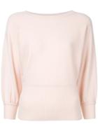 Chloé Batwing Sleeve Top, Women's, Size: Xs, Pink/purple, Cashmere