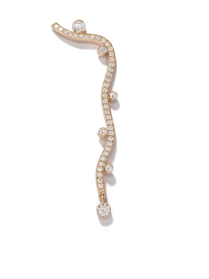 Sophie Bille Brahe 18kt Yellow Gold And Diamond L'ocean Etoiles