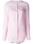 Dondup 'beckah' Shirt, Women's, Size: 38, Pink/purple, Viscose/cotton