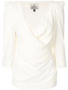 Vivienne Westwood Structured Shoulder Blouse - Nude & Neutrals