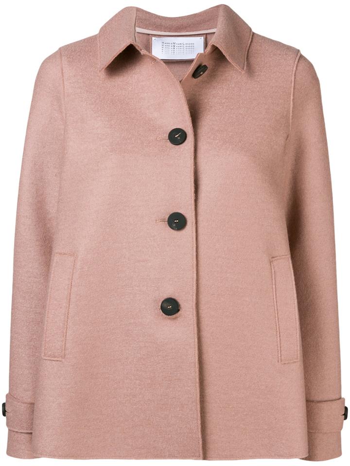 Harris Wharf London Cropped Jacket - Nude & Neutrals