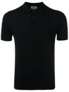 John Smedley Classic Polo Shirt - Black