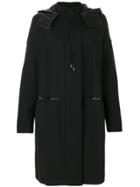 Paco Rabanne Oversized Coat - Black