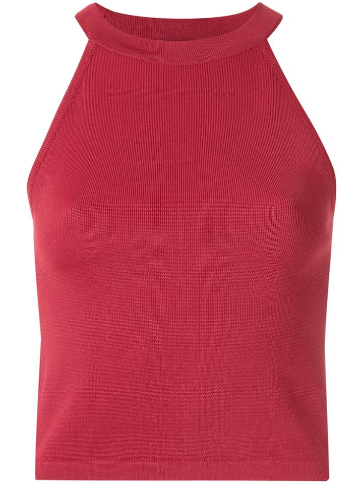 Egrey Knitted Blouse - Red