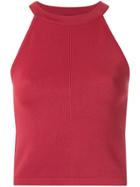 Egrey Knitted Blouse - Red