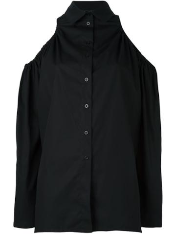 Victoria/tomas Off Shoulder Shirt, Women's, Size: 36, Black, Cotton