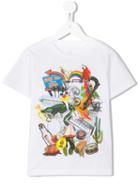Stella Mccartney Kids Printed T-shirt, Boy's, Size: 12 Yrs, White