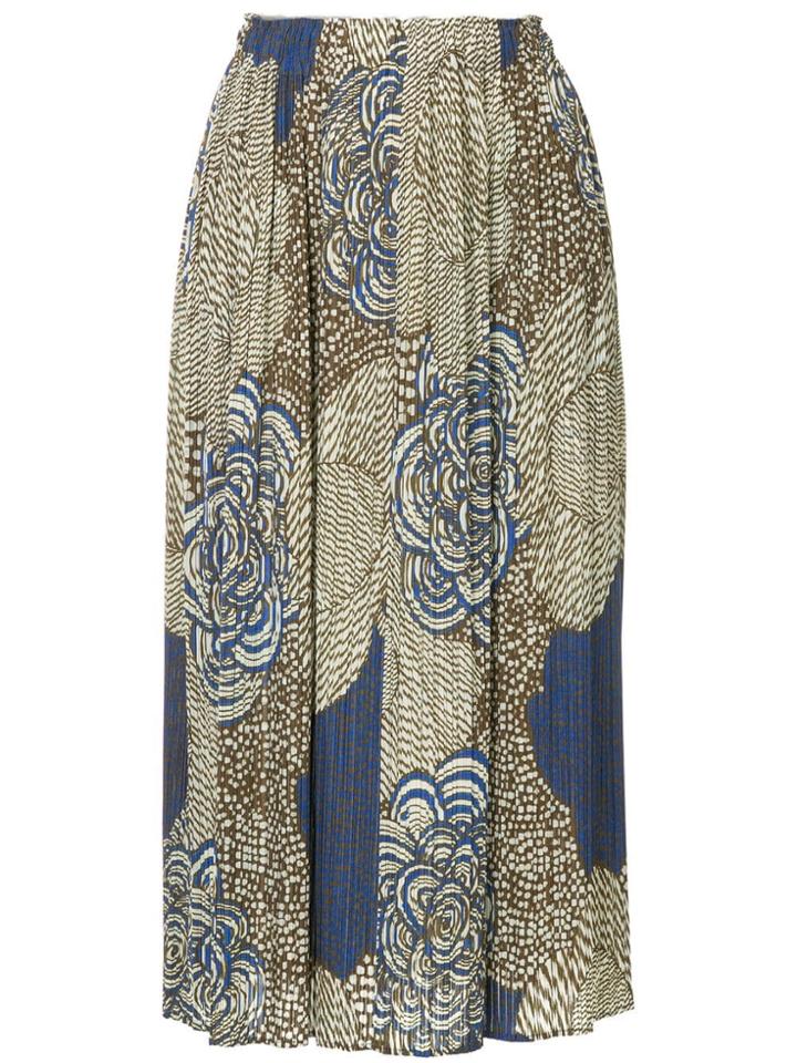 Pleats Please By Issey Miyake Mass Printed Skirt - Multicolour