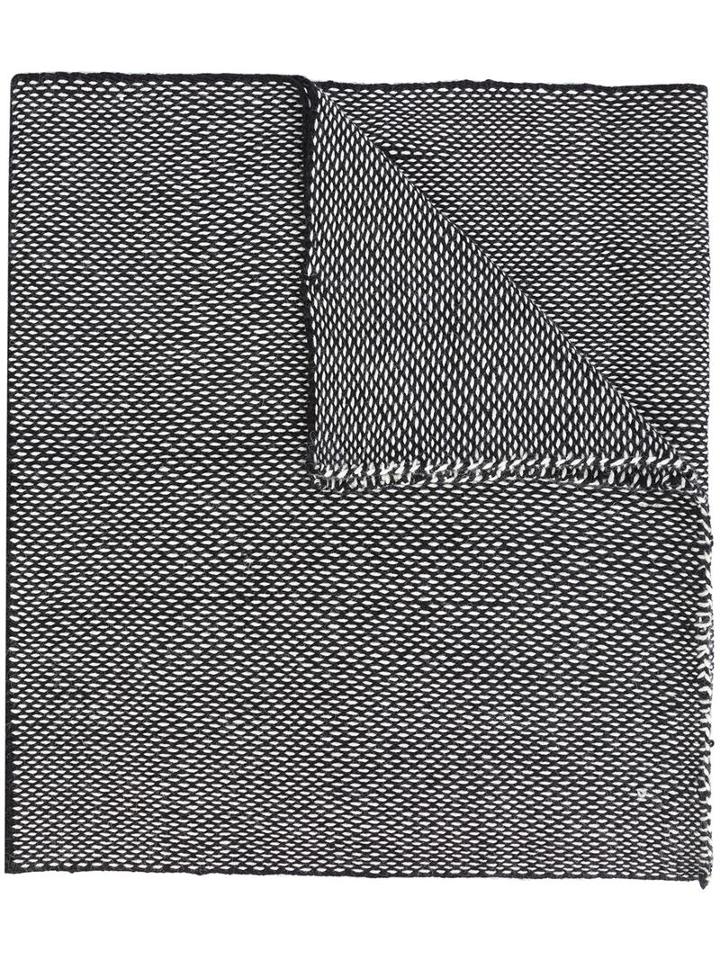Voz 'lineas' Shawl, Black, Alpaca
