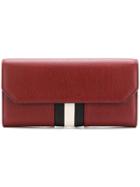 Bally Front Striped Purse - Red