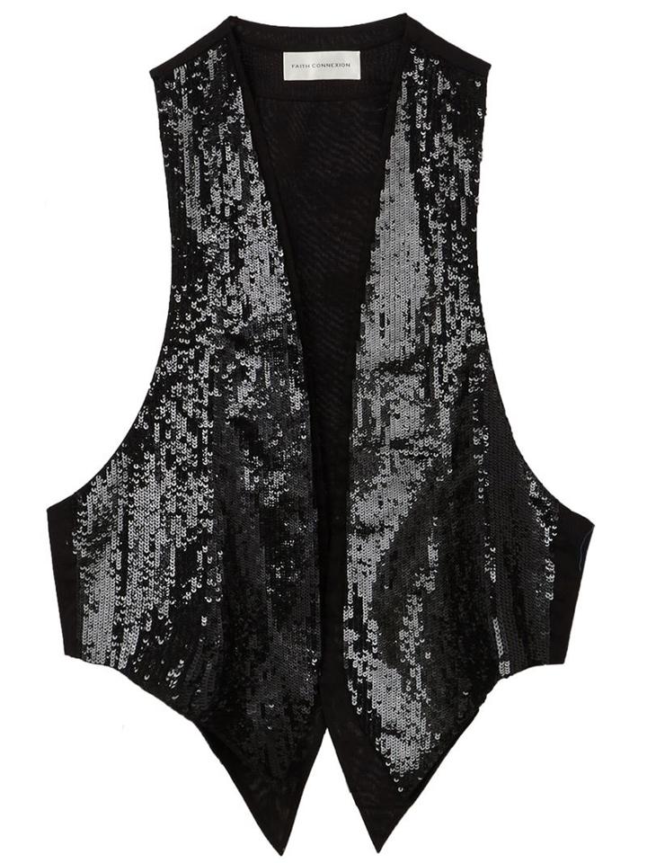 Faith Connexion Sequined Waistcoat
