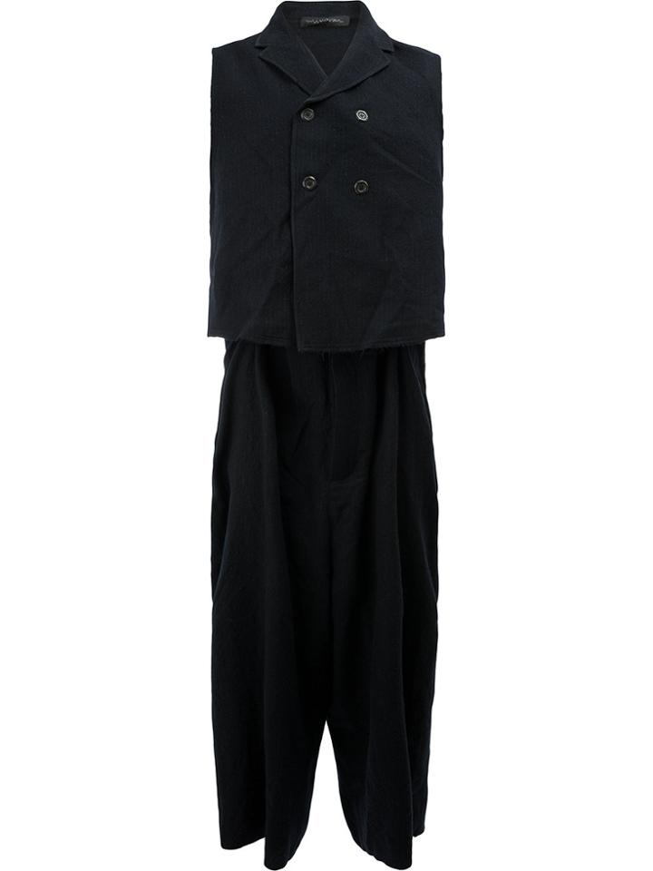 L'eclaireur L'eclaireur X Mioran Tuxedo Jumpsuit - Blue