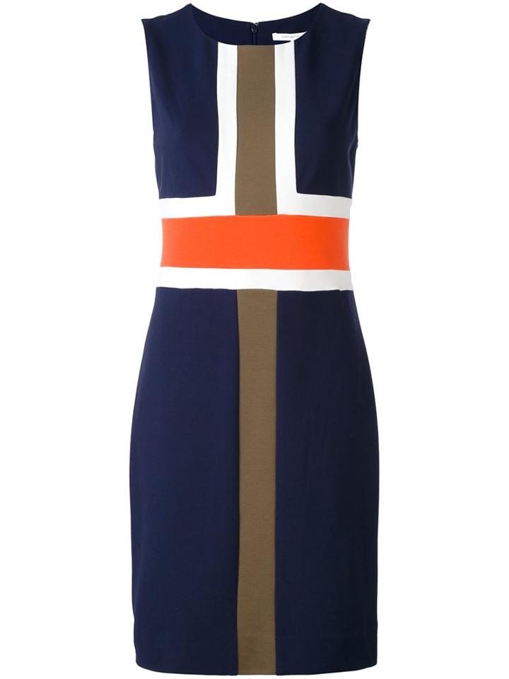 Diane Von Furstenberg Hazeline Dress, Women's, Size: 4, Blue, Viscose/polyamide/spandex/elastane