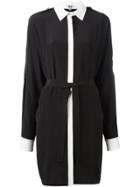 Kenzo Oversized Shirt Dress - Black