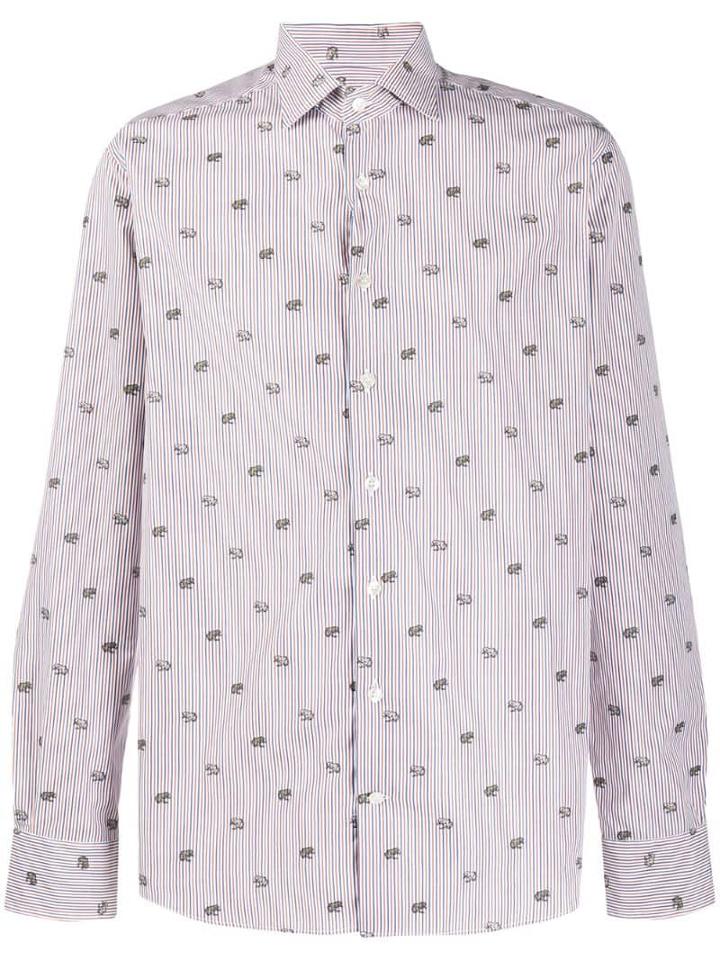 Etro Striped Pattern Shirt - Blue