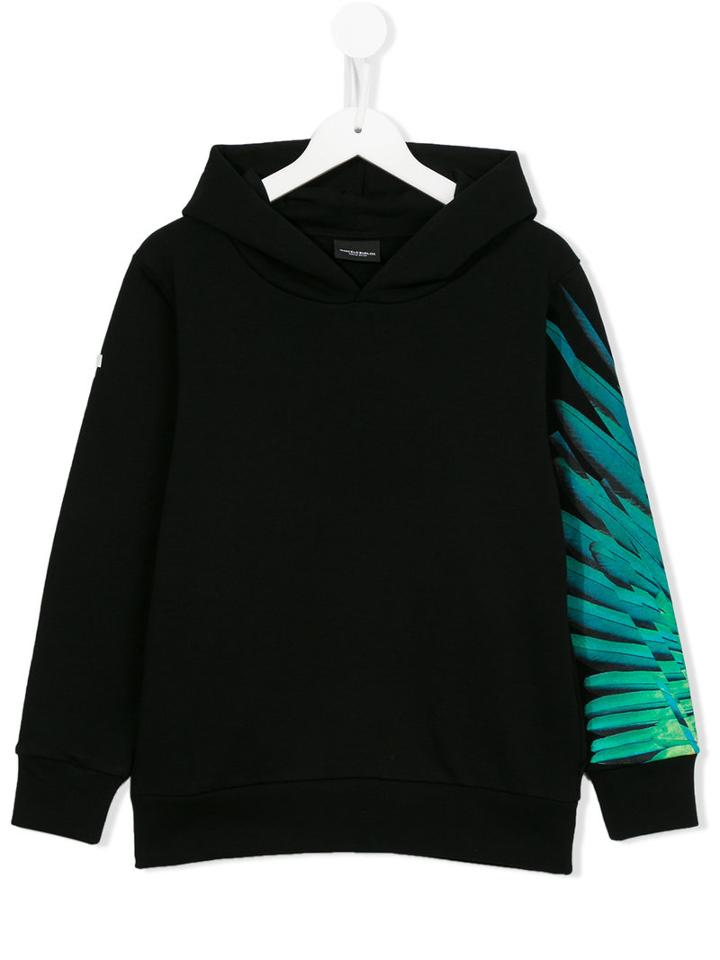 Marcelo Burlon County Of Milan Kids Linquimay Hoodie, Boy's, Size: 8 Yrs, Black