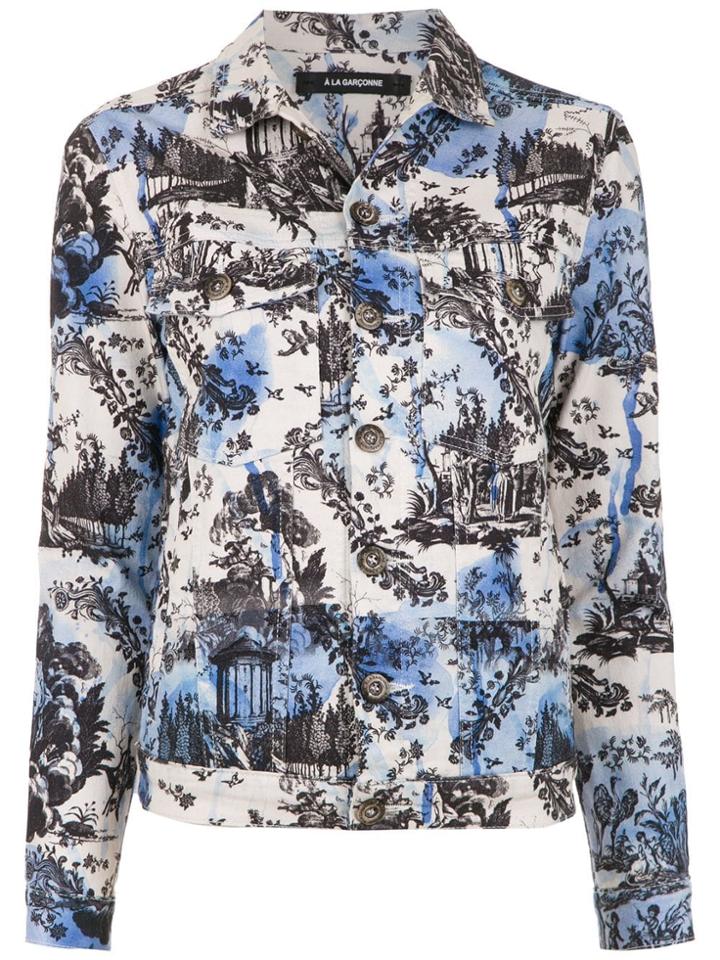 À La Garçonne Day Denim Jacket - White