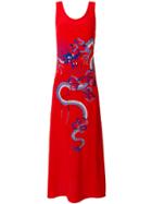 P.a.r.o.s.h. Embroidered Flared Dress