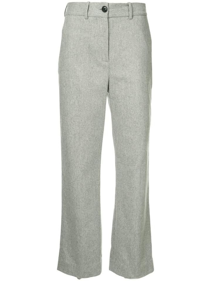 Rag & Bone Libby Cropped Trousers - Grey