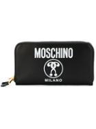 Moschino Double Question Mark Print Wallet