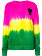 The Elder Statesman The Elder Statesman X Capitol Tie-dye Knit Jumper