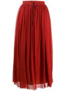 Forte Forte Drawstring Skirt - Orange