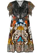 Roberto Cavalli Printed Dress - Multicolour