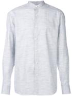 Ermenegildo Zegna Mandarin Neck Shirt - Blue