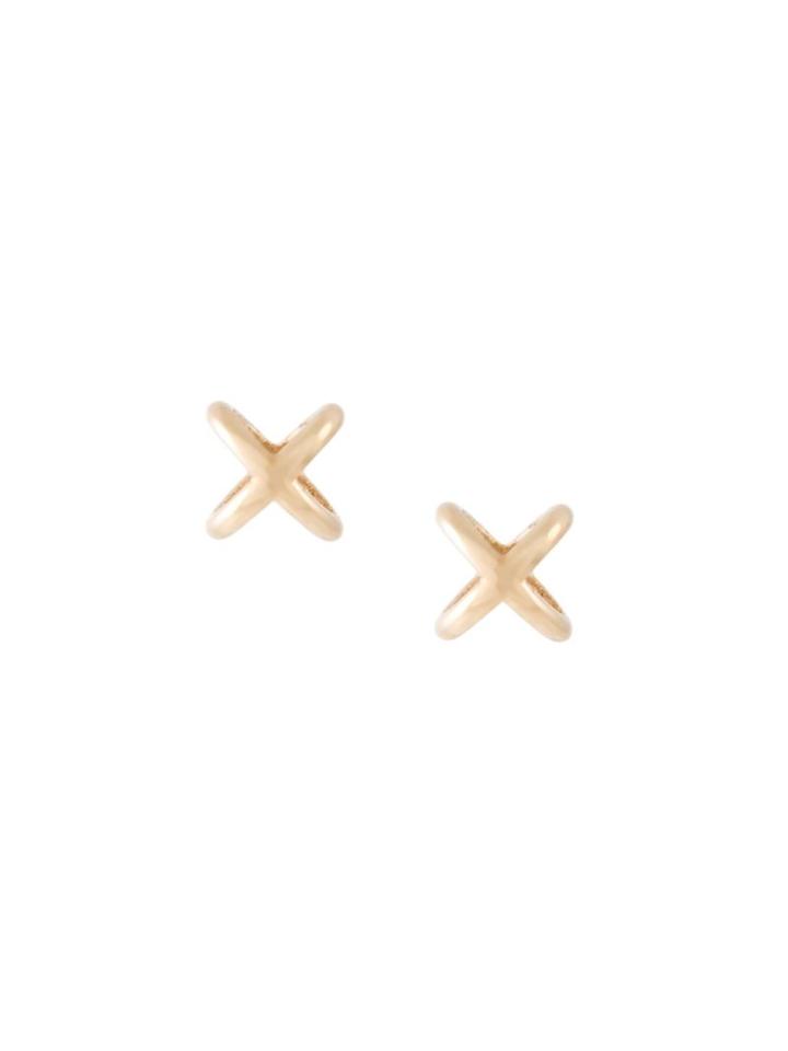 Sarah & Sebastian Foam Stud Earrings, Women's, Metallic