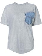 Maticevski Denim Pocket T-shirt - Grey
