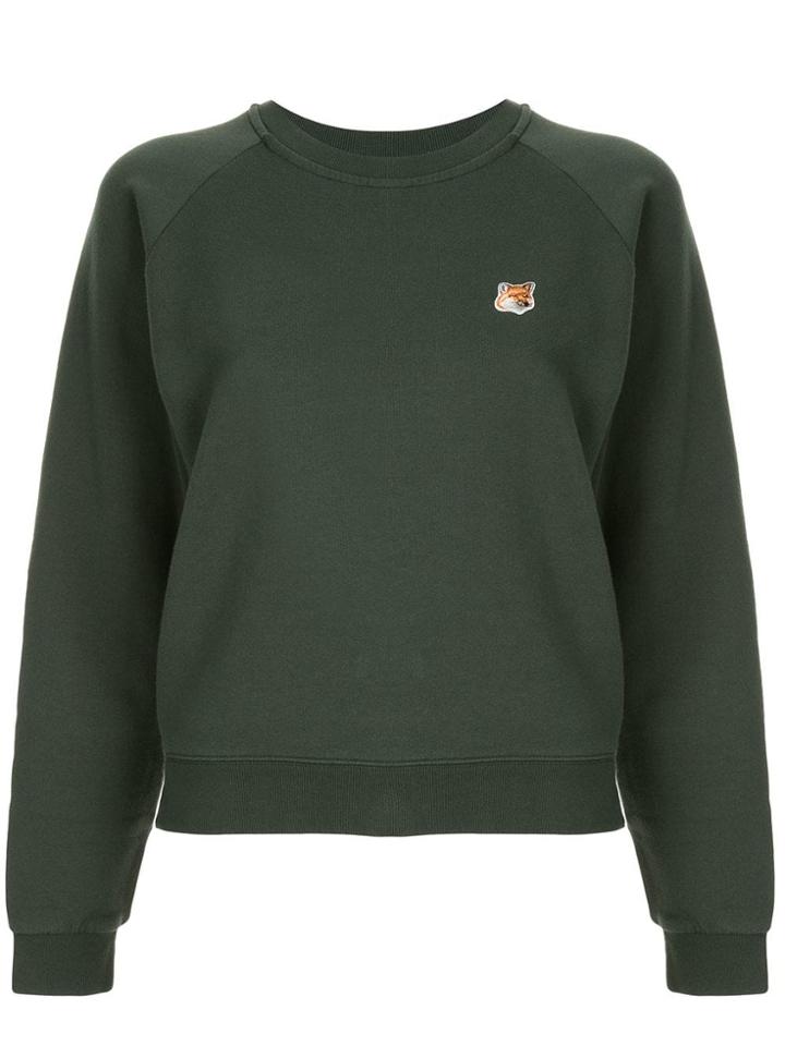 Maison Kitsuné Fox Jersey Sweater - Yellow