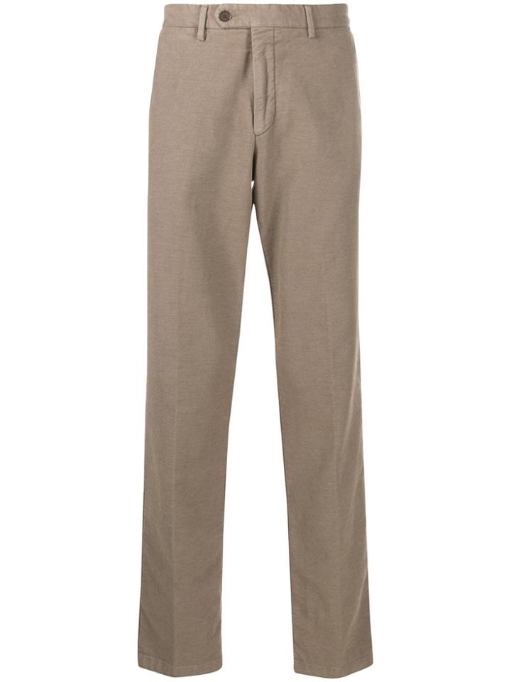 Hackett Straight Leg Chino Trousers - Neutrals