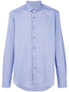 Lanvin - Classic Checked Shirt - Men - Cotton - 39, Blue, Cotton
