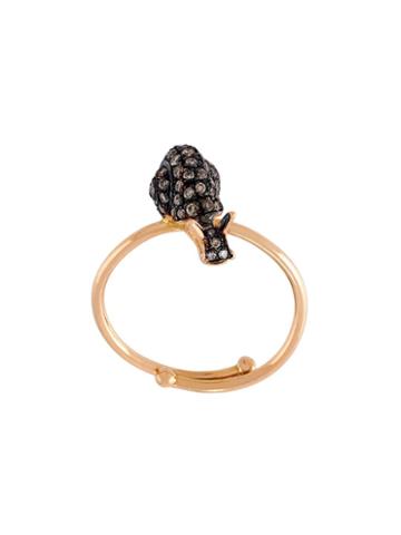 Christina Debs Snail Diamond Ring