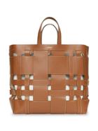 Burberry Large Vintage Check Austen Tote - Brown