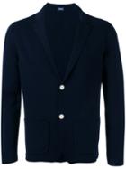 Drumohr Patch Pockets Blazer, Men's, Size: 48, Blue, Cotton