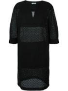 Tomas Maier Lace Semi Sheer Dress