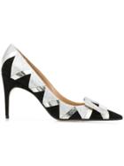 Sergio Rossi Sr1 Glitter Pumps - Metallic