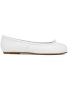 Maison Margiela Tabi Toe Ballerina Shoes - White