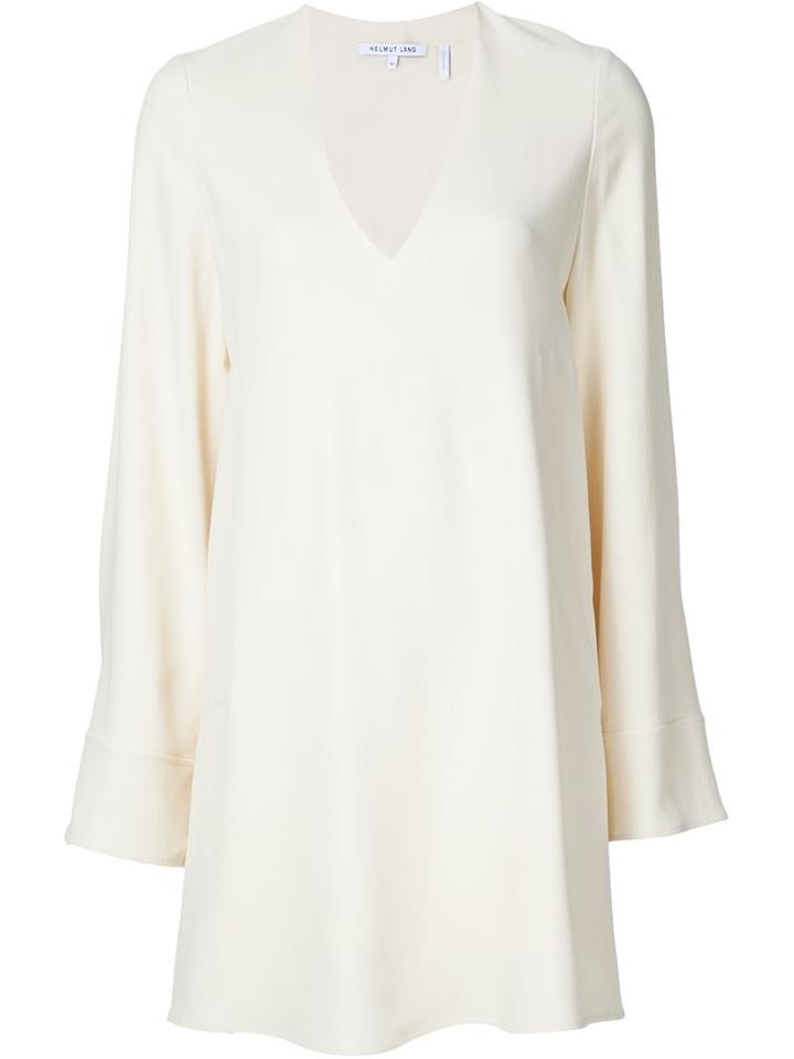 Helmut Lang Deep V-neck Dress