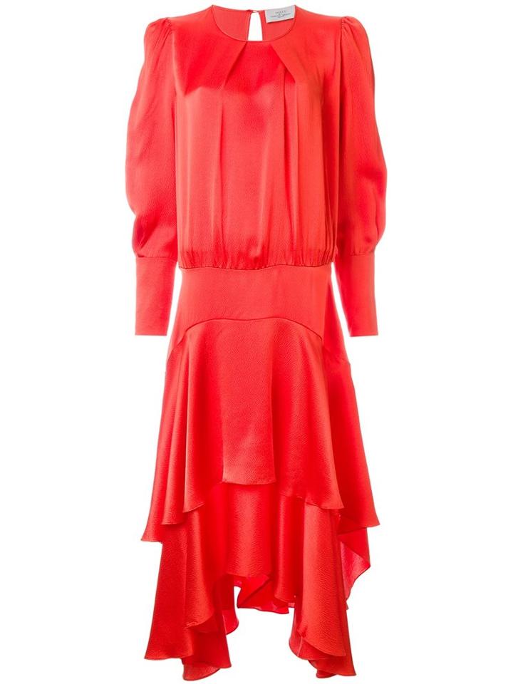 Preen By Thornton Bregazzi 'annabelle' Dress, Women's, Size: Medium, Red, Silk