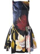 Vivienne Westwood Anglomania 'degass' Flowers Dress, Women's, Size: 40, Cotton