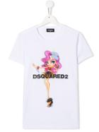 Dsquared2 Kids Graphic Logo T-shirt - White
