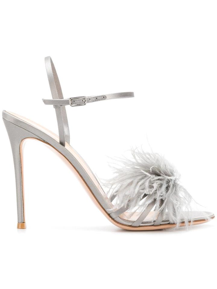 Gianvito Rossi Ginger Sandals - Grey