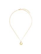 True Rocks Mini Horseshoe Pendant Necklace - Metallic