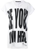 Haider Ackermann - Ara T-shirt - Women - Cotton - M, White, Cotton