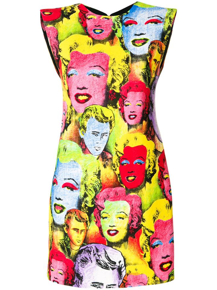 Versace Marilyn Mini Dress - Multicolour