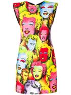 Versace Marilyn Mini Dress - Multicolour